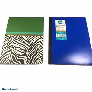Lot Of 2 College Ruled Composition Books New